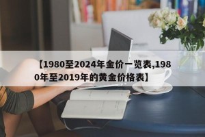 【1980至2024年金价一览表,1980年至2019年的黄金价格表】