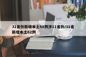 31省份新增本土68例涉11省份/31省新增本土62例