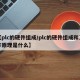 【plc的硬件组成/plc的硬件组成和工作原理是什么】